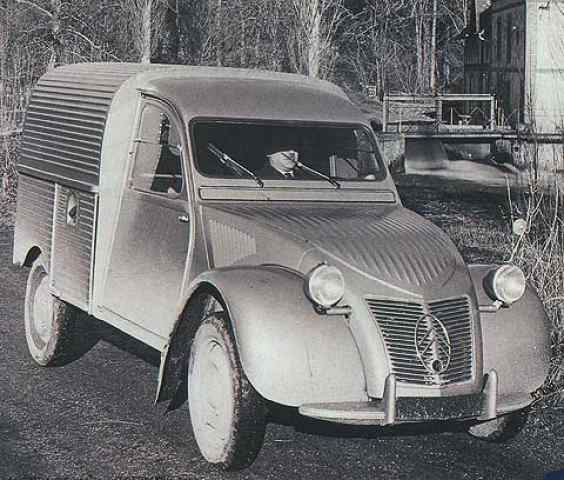 Citroen, 2 CV fourgonnette